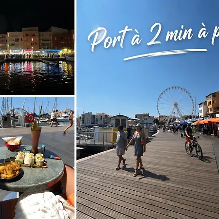 Soleil Bleu Centre Port Plages A Pied 阿格德